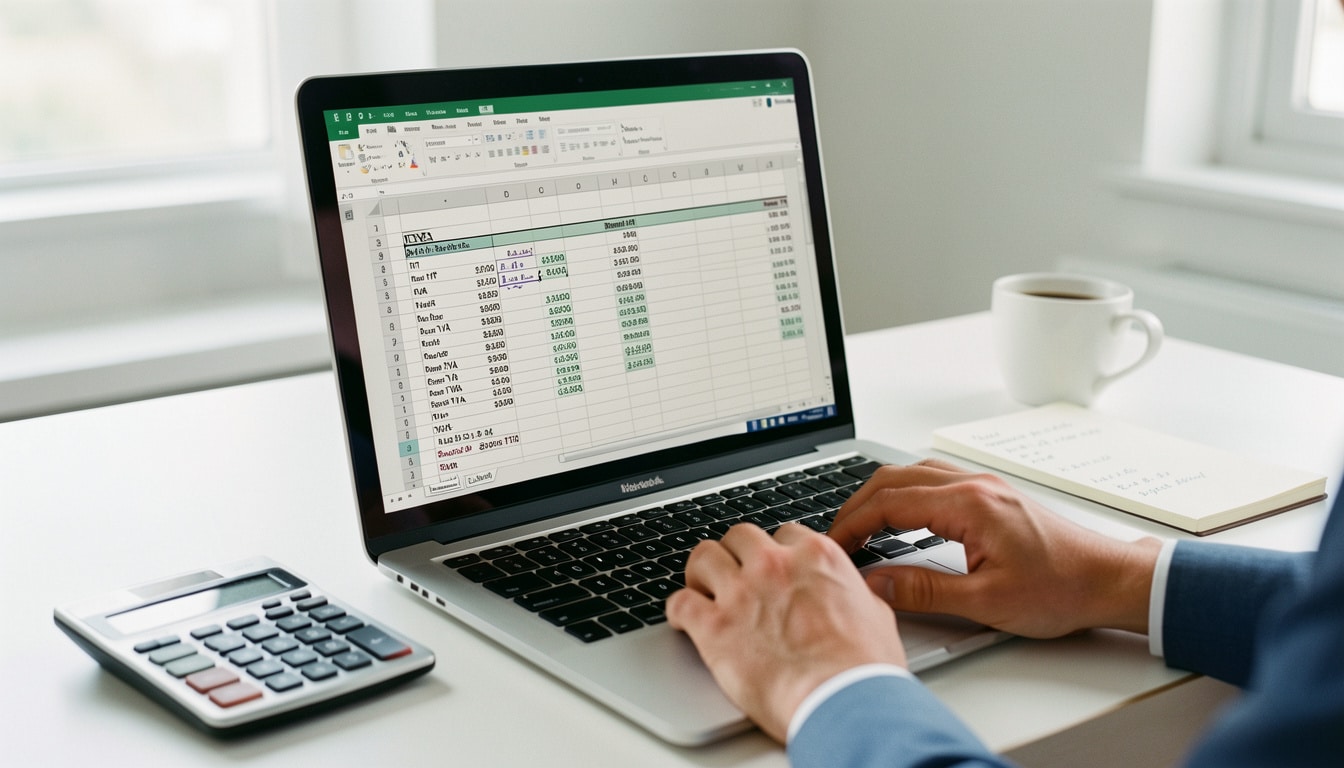 Calculer la TVA dans Excel avec les bonnes formules